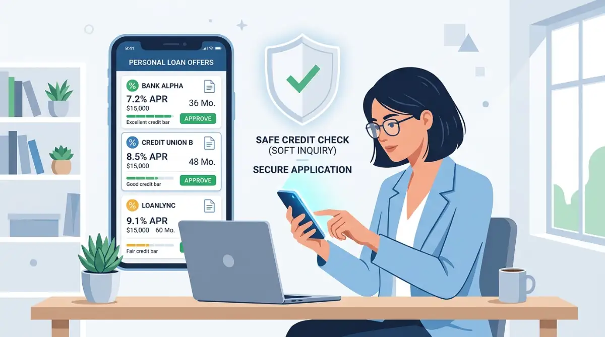 How to Compare Personal Loan Offers Without Hurting Your Credit